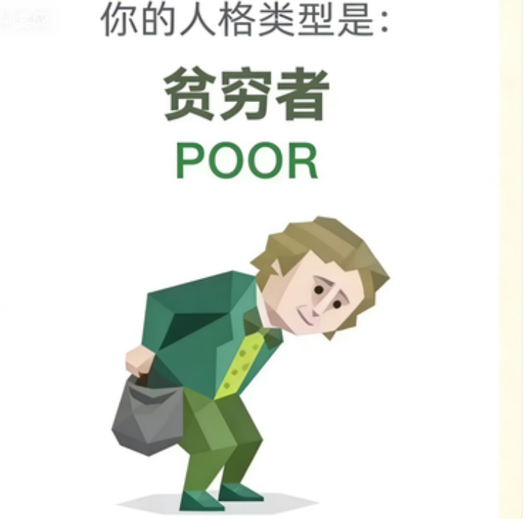 贫困者 人格图